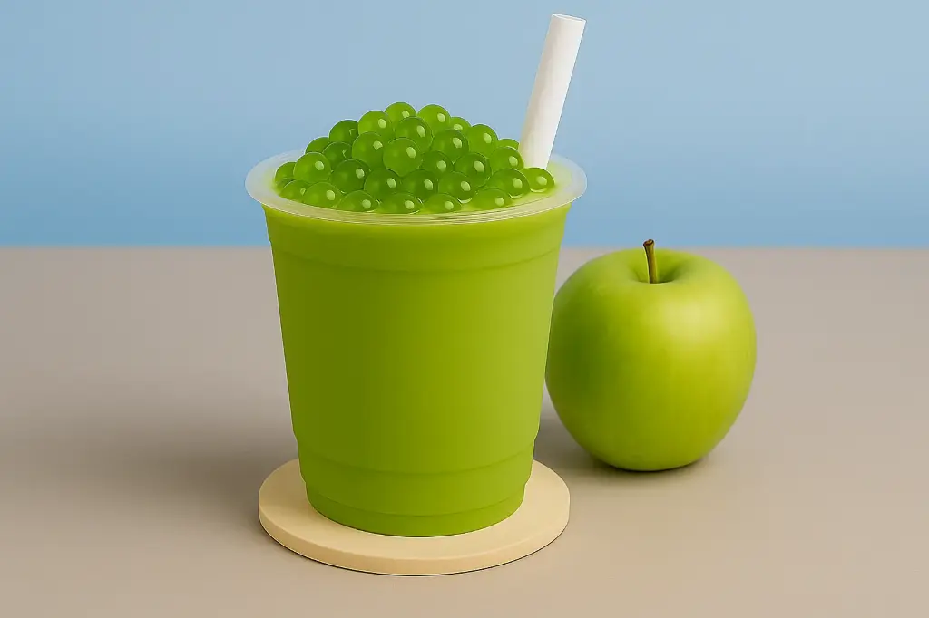 Green Apple poping Boba