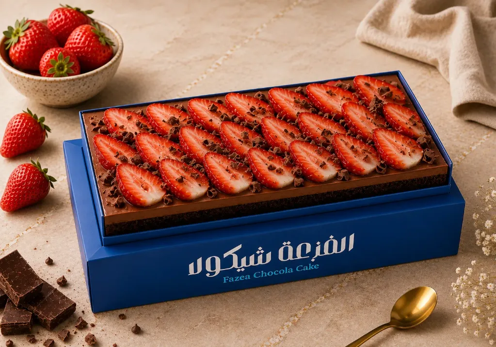 Fazea Strawberry chocala cake