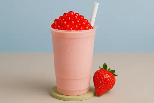 Strawberry poping Boba 350ml