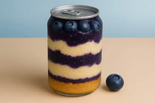 Blueberry Burst Jar Dessert